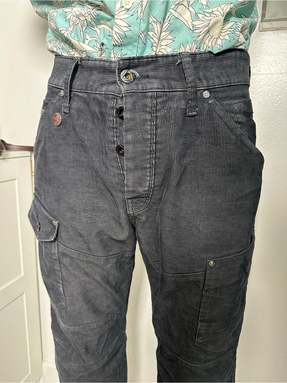 G Star General 5620 Tapered Corduroy Pants Size W33/L30
